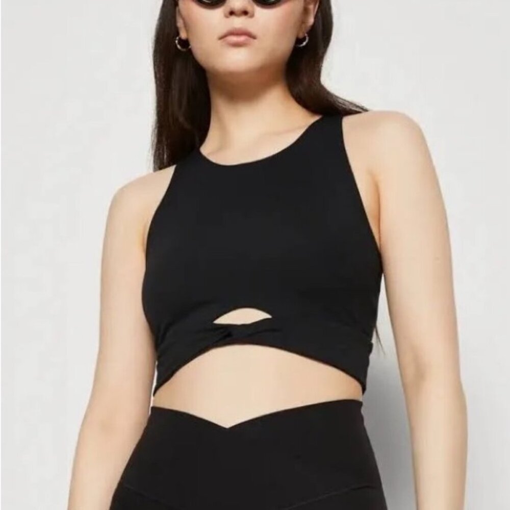 OFFLINE By Aerie Real Me Xtra Twist Crop Tank Top